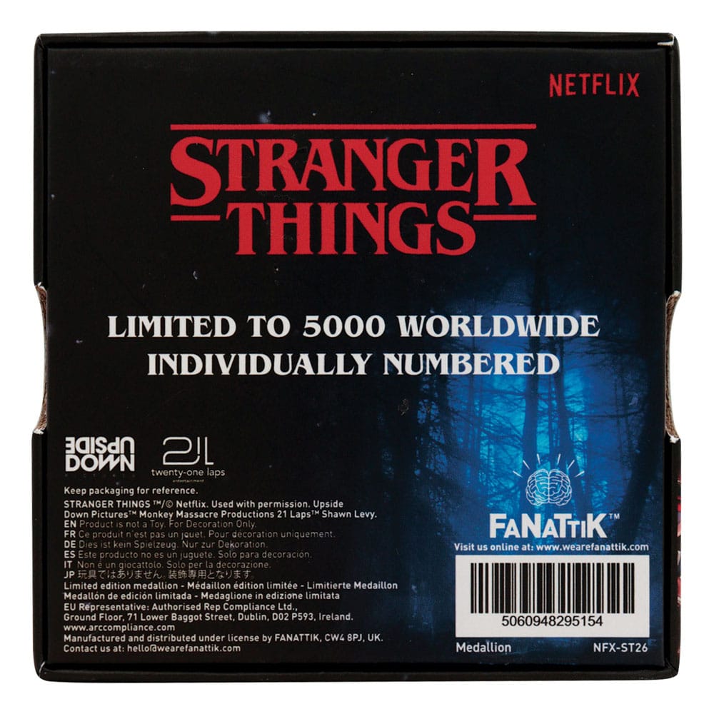 Stranger Things Medaglione Hellfire Club Edizione Limitata Fanattik