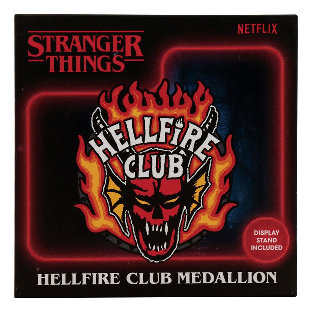 Stranger Things Medaglione Hellfire Club Edizione Limitata Fanattik