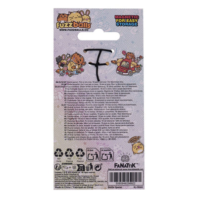 Fuzzballs Whisky Apri bottiglia magnetico Fanattik