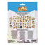Fuzzballs Tech Sticker Pack – 4 fogli di adesivi per laptop, telefono e console
