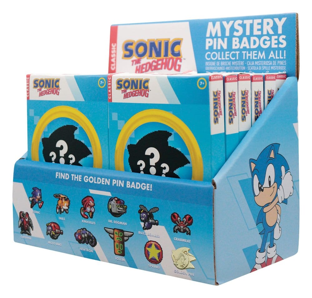 Sonic the Hedgehog - Spille a Sorpresa in Blind Box, Display da 12 Pezzi - FaNaTtik