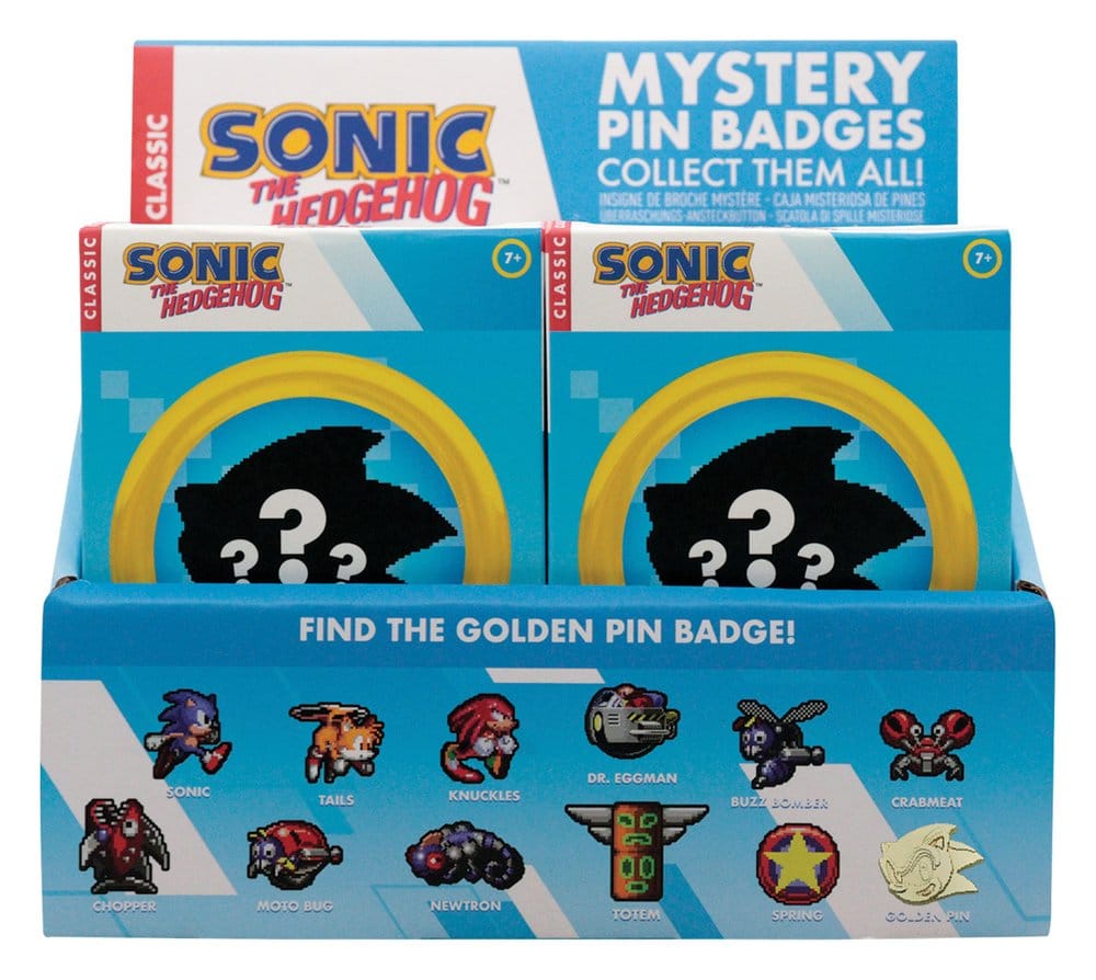 Sonic the Hedgehog - Spille a Sorpresa in Blind Box, Display da 12 Pezzi - FaNaTtik
