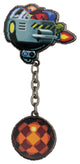 Sonic - Spilla Dr. Eggman Egg Mobile con Catena - Fanattik