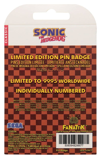 Sonic The Hedgehog Spilla in Movimento – Edizione Limitata Fanattik