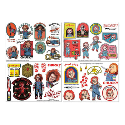 Chucky – Set di oltre 35 adesivi tech riutilizzabili