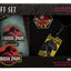 Jurassic Park Set Regalo Dino con Portachiavi, Spilla e Carte da Gioco FaNaTtik