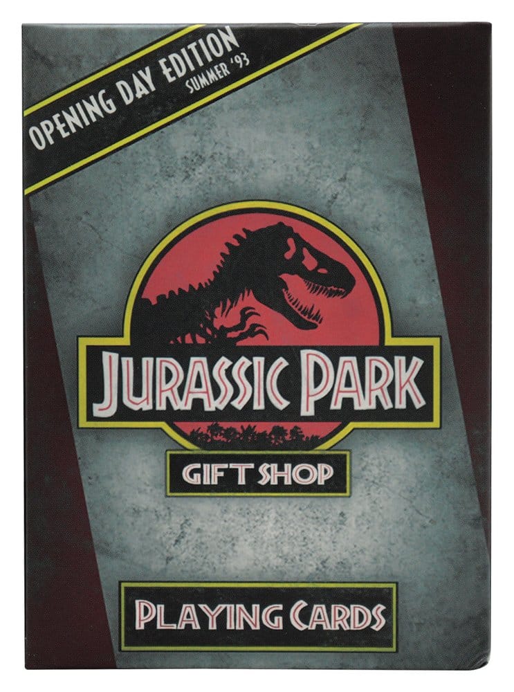 Jurassic Park Set Regalo Dino con Portachiavi, Spilla e Carte da Gioco FaNaTtik