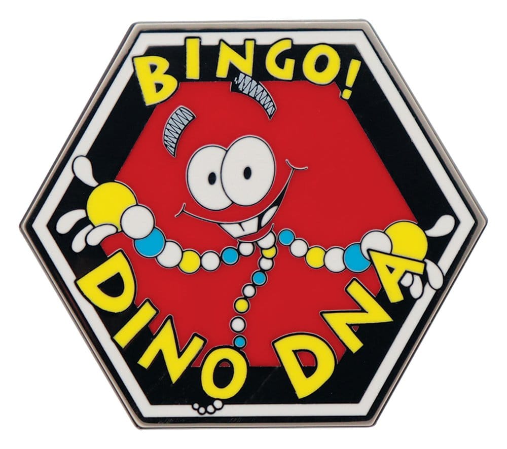 Jurassic Park Set Regalo Dino con Portachiavi, Spilla e Carte da Gioco FaNaTtik