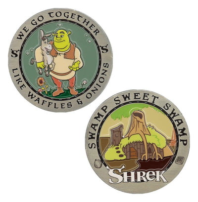 Shrek Moneta Collezionabile Palude Dolce Palude Edizione Limitata