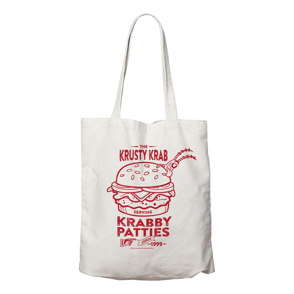 SpongeBob SquarePants Borsa Krusty Krab – Cotone 40x40 cm – Fanattik