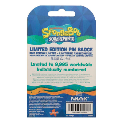 SpongeBob SquarePants Spilla Smaltata Rainbow Edizione Limitata Fanattik