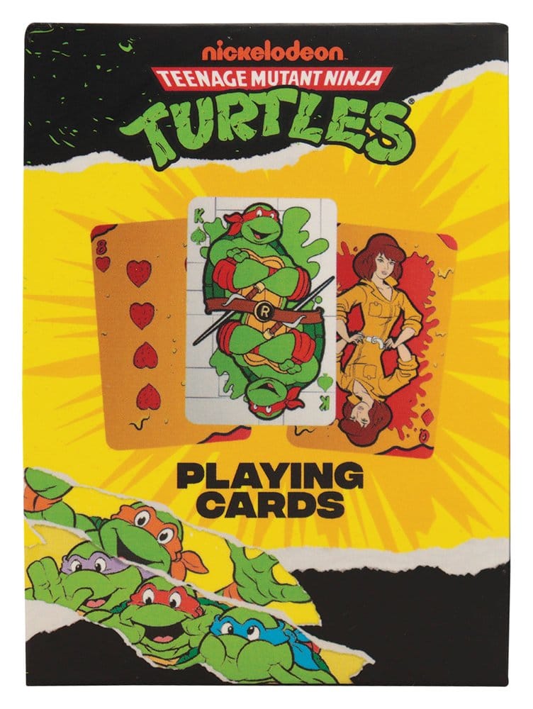 Carte da Gioco Tartarughe Ninja con Display da 12 Mazzi FaNaTtik