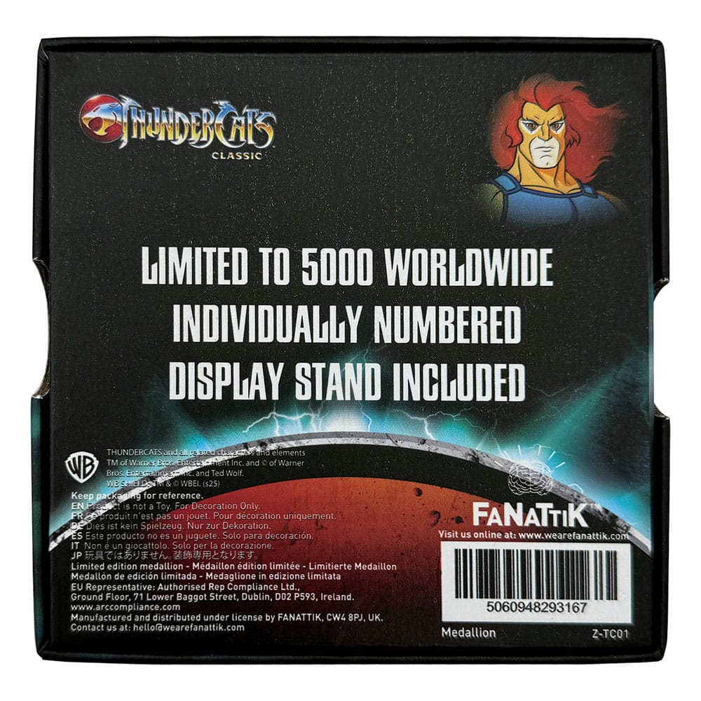 Thundercats Medaglione Logo Edizione Limitata Fanattik