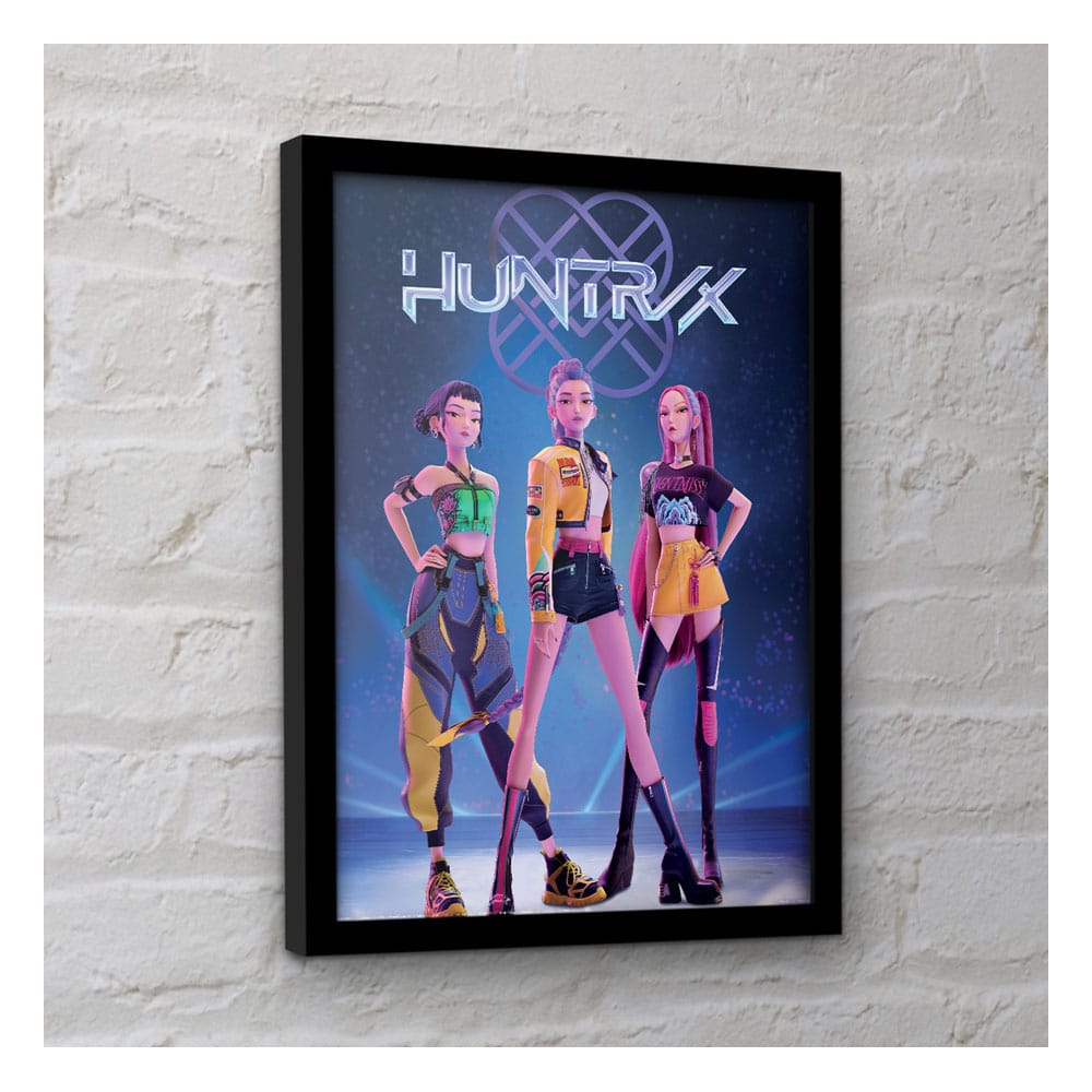KPop Demon Hunters Poster Incorniciato 30x40 cm - Pyramid International