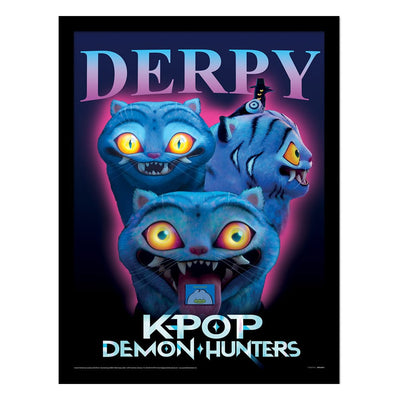 KPop Demon Hunters Poster Incorniciato 30x40 cm - Pyramid International