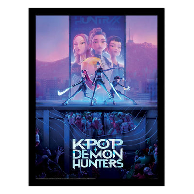 KPop Demon Hunters Poster Incorniciato Collezionabile 30x40 cm - Pyramid International