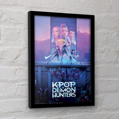 KPop Demon Hunters Poster Incorniciato Collezionabile 30x40 cm - Pyramid International