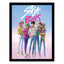 Poster Incorniciato Collector Print KPop Demon Hunters Saja Boys di Pyramid International