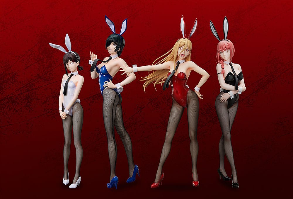 Statua PVC Chainsaw Man Himeno: Bunny Ver. 1/4 da 50 cm - FREEing