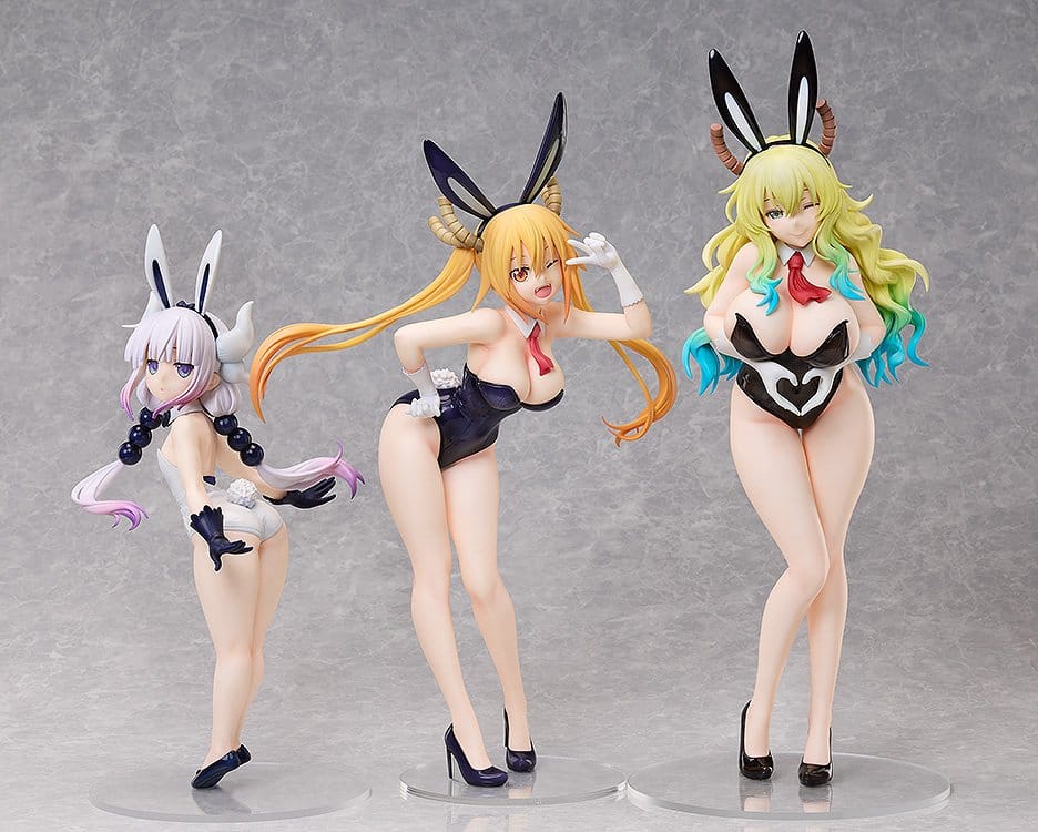 Miss Kobayashi's Dragon Maid Statua PVC 1/4 Lucoa: Bare Leg Bunny Ver. 48 cm FREEing