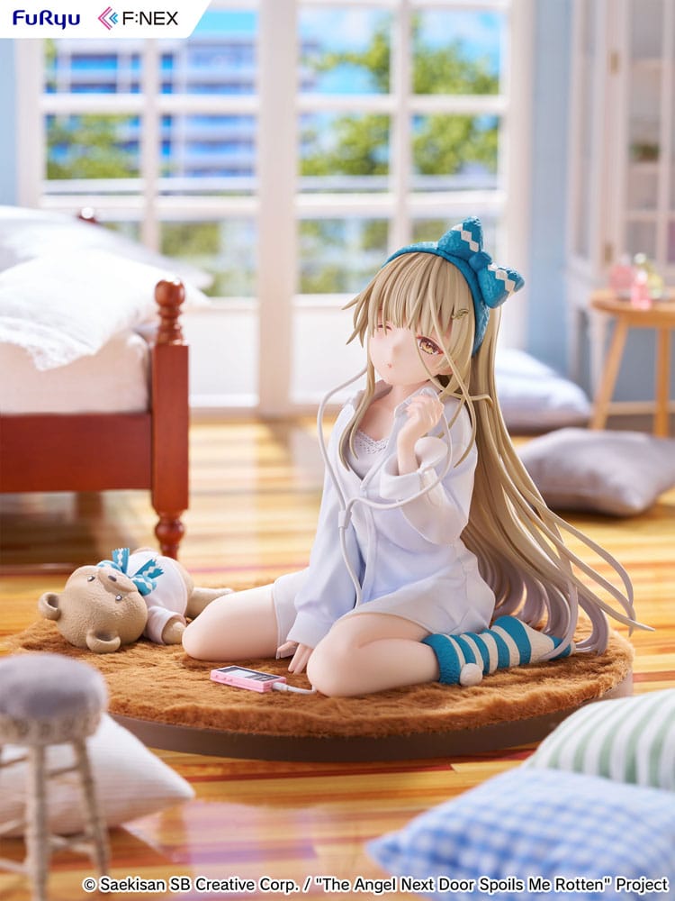 The Angel Next Door Spoils Me Rotten F:NEX Statua in PVC 1/7 Mahiru Shiina Relax Ver. 14 cm