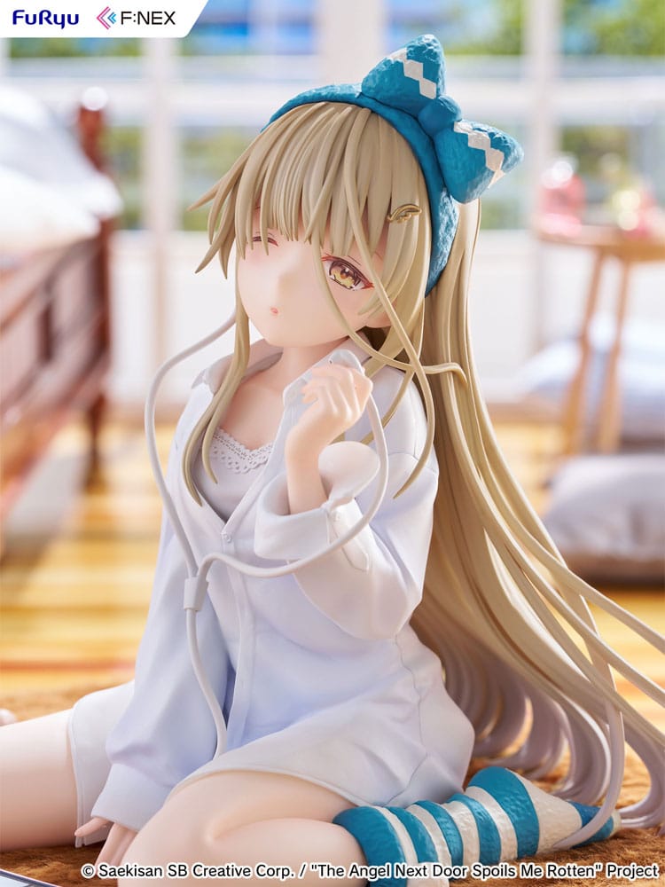 The Angel Next Door Spoils Me Rotten F:NEX Statua in PVC 1/7 Mahiru Shiina Relax Ver. 14 cm