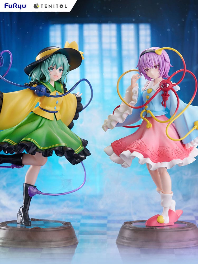 Touhou Project Tenitol Statua in PVC Koishi Komeiji e Satori Komeiji 22 cm Furyu