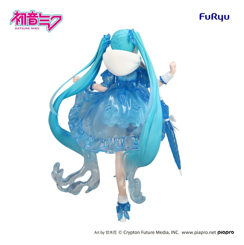 Statua in PVC Hatsune Miku Trio-Try-iT Miku Rainy Dance 19 cm Furyu