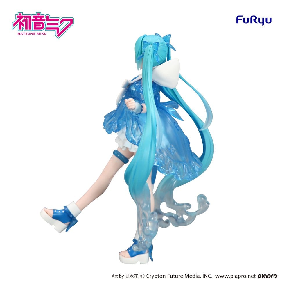 Statua in PVC Hatsune Miku Trio-Try-iT Miku Rainy Dance 19 cm Furyu