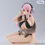 Statua in PVC Super Sonico Noodle Stopper Costume da Bagno Nero 10 cm Furyu