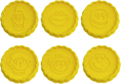 Sesame Street Set di Stampini per Biscotti da 6 Pezzi – Geda Labels