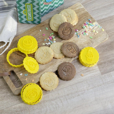 Sesame Street Set di Stampini per Biscotti da 6 Pezzi – Geda Labels
