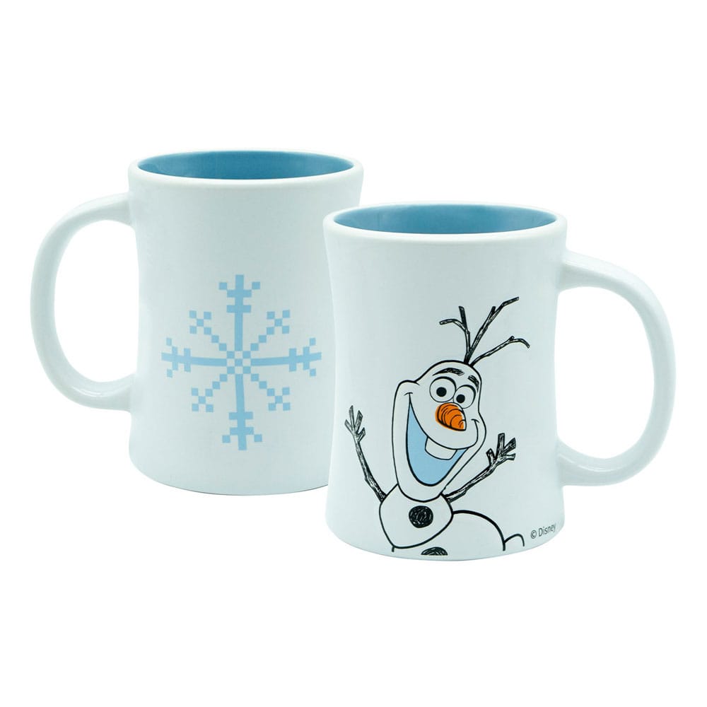 Tazza Disney Frozen Olaf 3D Relief 360 ml – Geda Labels