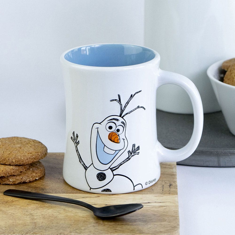 Tazza Disney Frozen Olaf 3D Relief 360 ml – Geda Labels