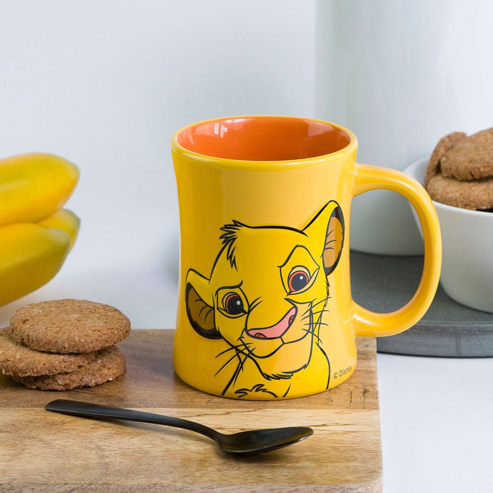 Tazza 3D Disney Il Re Leone Simba 360 ml – Geda Labels