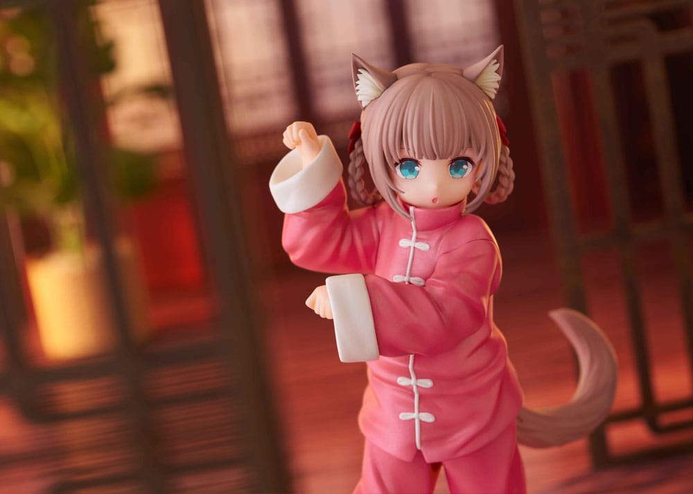 My Cat Is a Kawaii Girl Palette Dress-Up Collection Statua Kinako Nyang fu Ver. 15 cm Golden Head