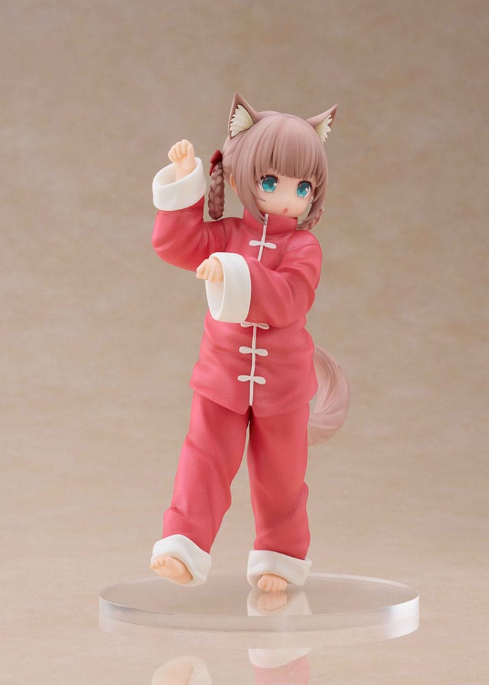 My Cat Is a Kawaii Girl Palette Dress-Up Collection Statua Kinako Nyang fu Ver. 15 cm Golden Head