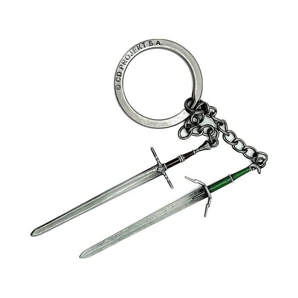 Portachiavi The Witcher III: Wild Hunt con le due spade di Geralt - Good Loot