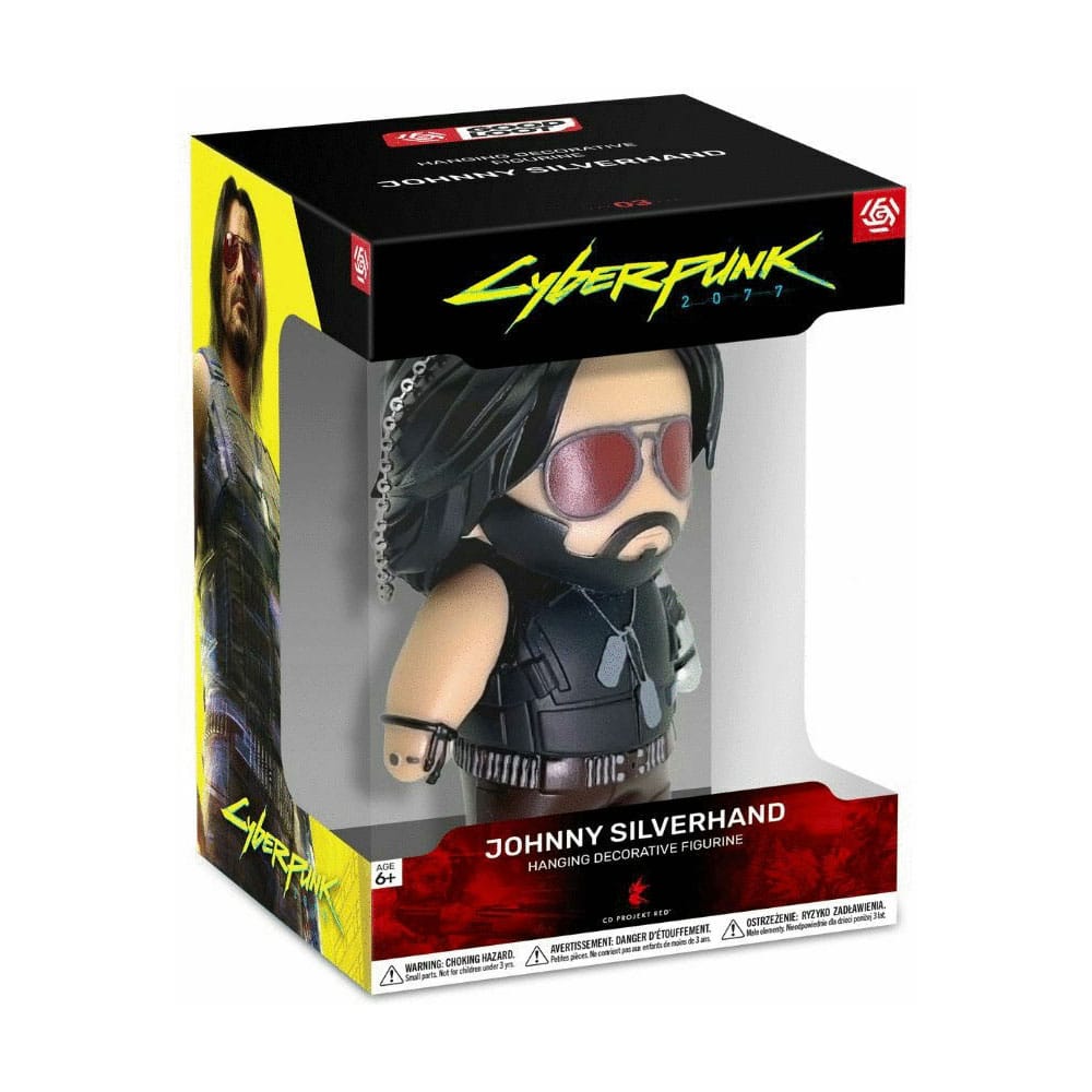 Cyberpunk 2077 - Figurina da appendere Johnny Silverhand 10 cm Good Loot