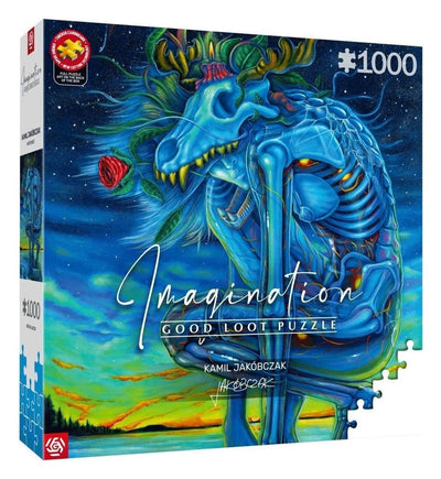 Puzzle Imagination Series Bialy Wilk 1000 pezzi – Good Loot