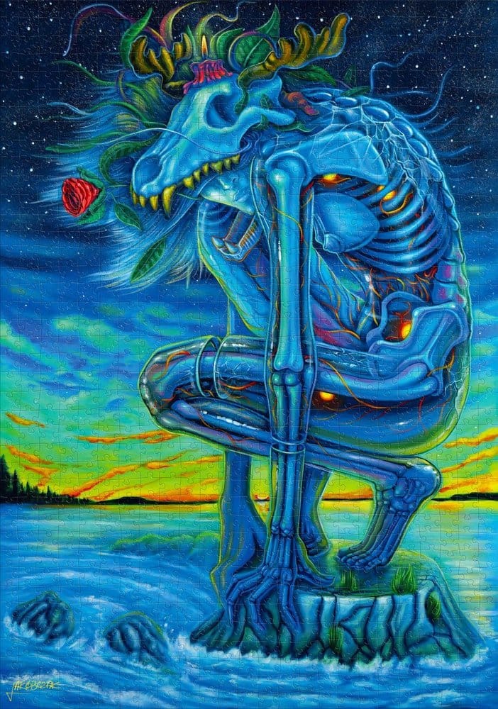 Puzzle Imagination Series Bialy Wilk 1000 pezzi – Good Loot