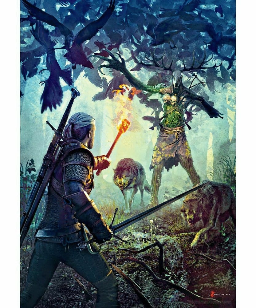 Puzzle The Witcher Leshen 1000 pezzi Good Loot