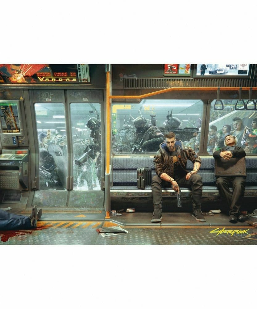 Puzzle Cyberpunk 2077 Metro 1000 pezzi Good Loot