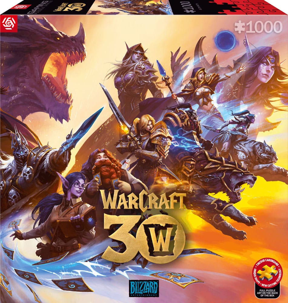 World of Warcraft Puzzle 30th Anniversary (1000 pezzi) – Good Loot