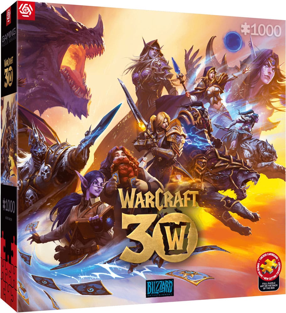 World of Warcraft Puzzle 30th Anniversary (1000 pezzi) – Good Loot