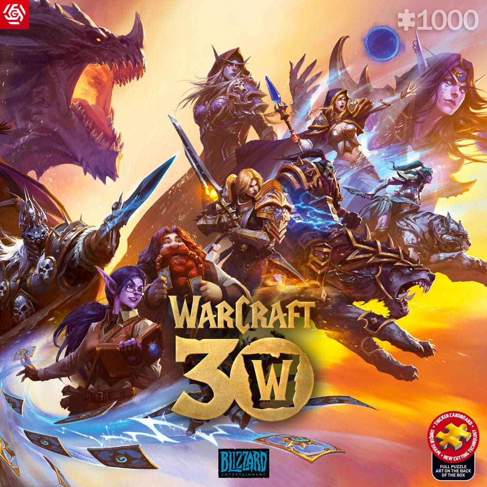 World of Warcraft Puzzle 30th Anniversary (1000 pezzi) – Good Loot