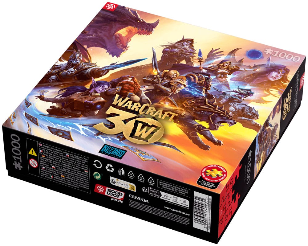 World of Warcraft Puzzle 30th Anniversary (1000 pezzi) – Good Loot