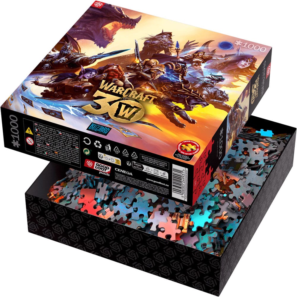 World of Warcraft Puzzle 30th Anniversary (1000 pezzi) – Good Loot