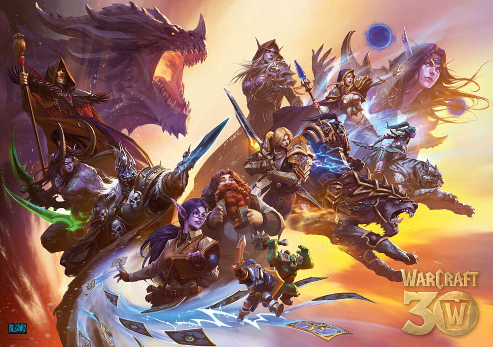 World of Warcraft Puzzle 30th Anniversary (1000 pezzi) – Good Loot