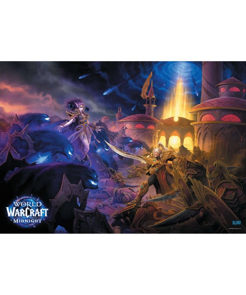 World of Warcraft Puzzle Midnight Against the Void (1000 pezzi) – Good Loot